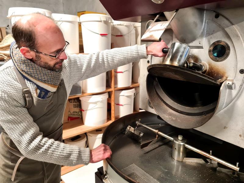 Découverte de la torréfaction du café GUS