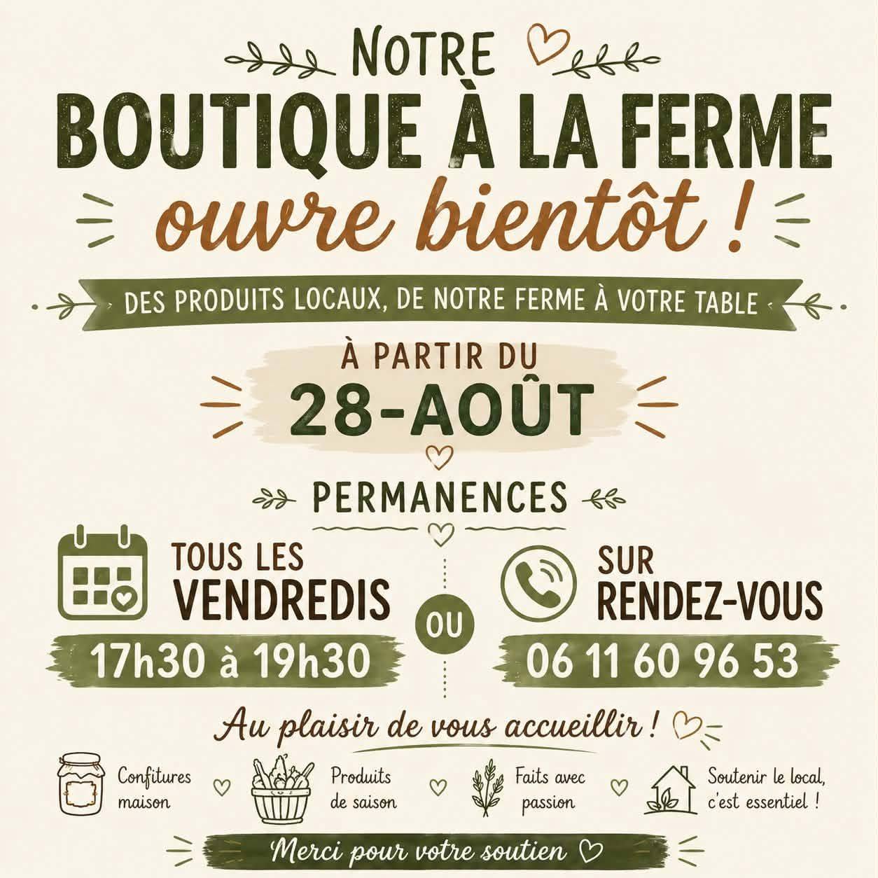 Boutique à la Ferme de Messac