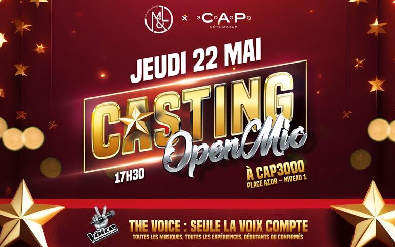 Casting Open Mic 2025_Saint-Laurent-du-Var