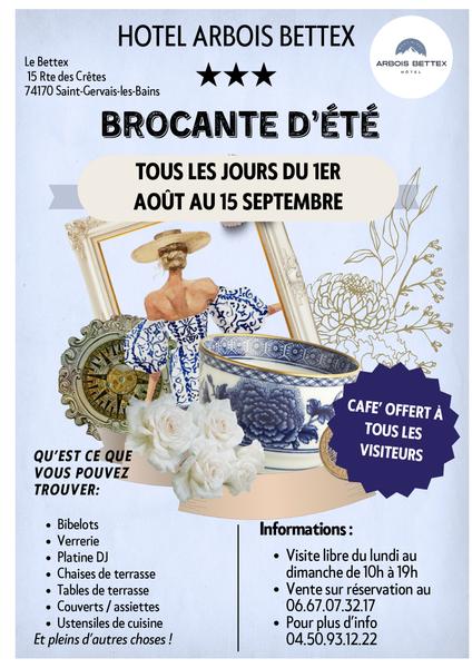 Brocante du 1er août au 15 septembre_Saint-Gervais-les-Bains