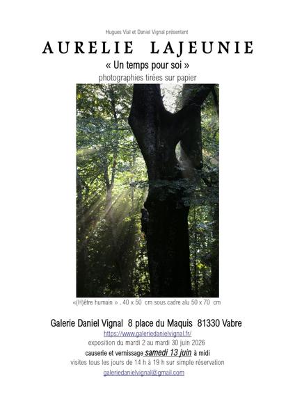 Un temps pour soi, photographies tirées sur papier