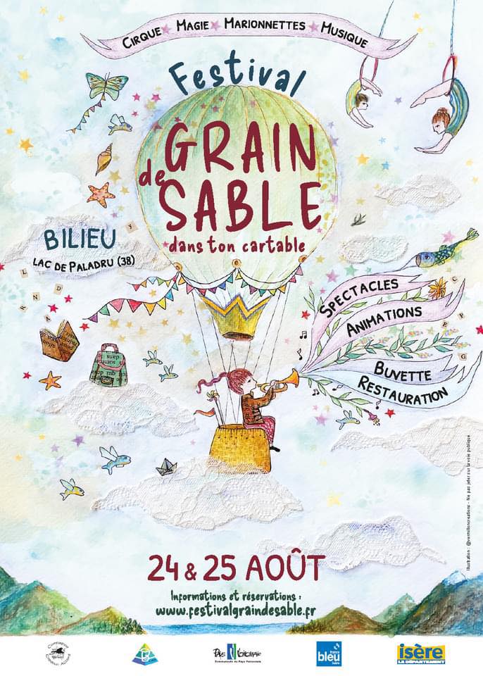 Festival pour enfants : grains de sable dans ton cartable