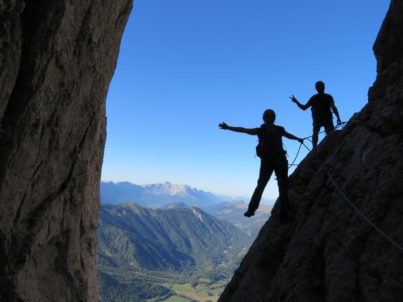 Ascension du Mont Aiguille par la voie normale