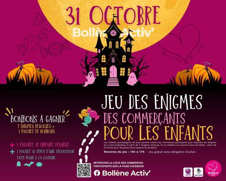 Halloween avec Bollène activ'>