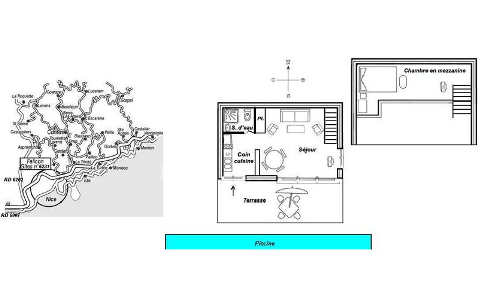 Gîte Le Jardin de Falicon-Le plan-Falicon-Gîtes de France des Alpes-Maritimes