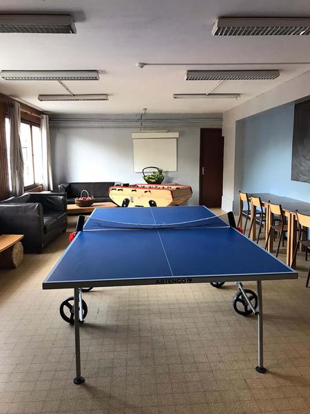 Salle de jeux du centre de vacances Nid Alpin à Châtel