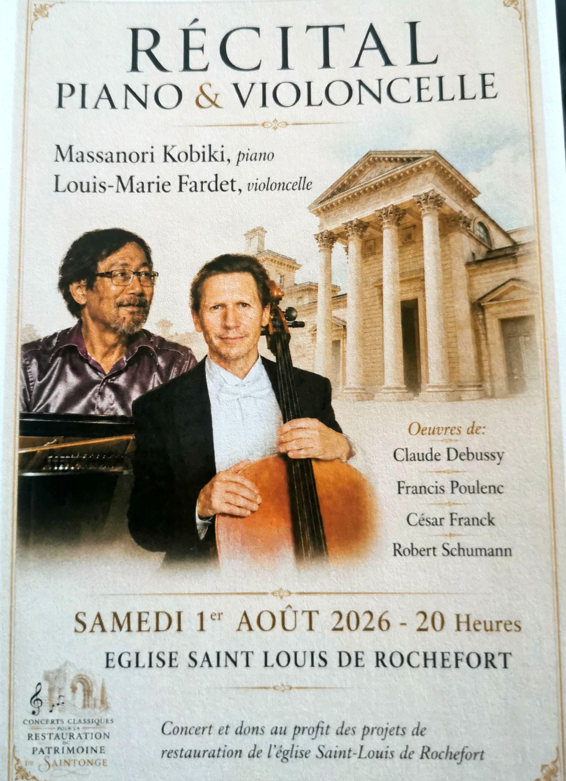 Récital piano et violoncelle