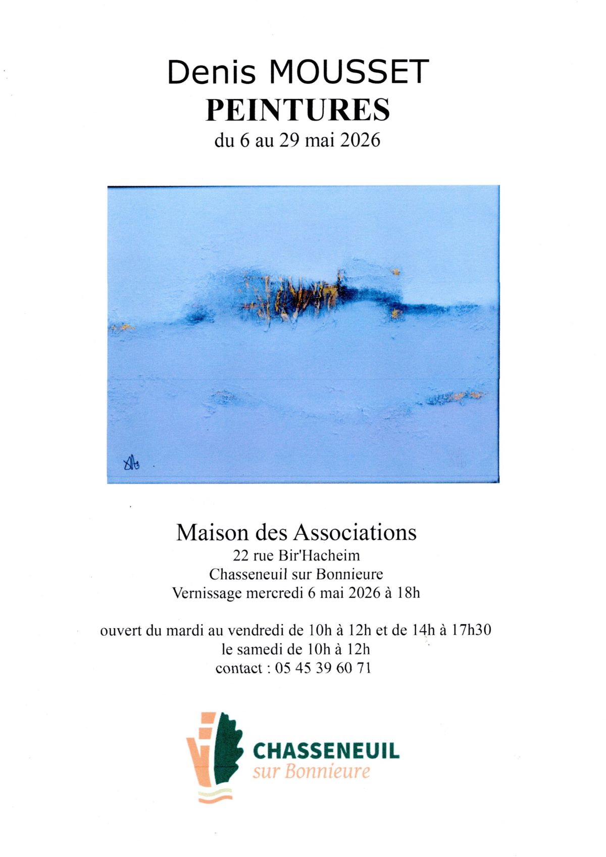 exposition Denis MOUSSET