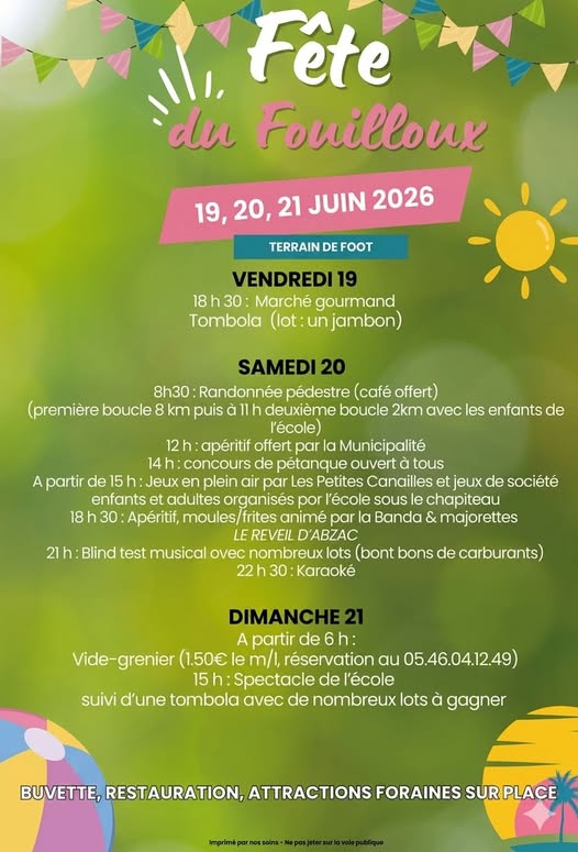 Fête du fouilloux