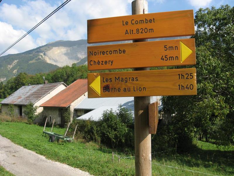 Chemins de randonnée à 5mn du Tilleret Chemins de randonnée à 5mn du Tilleret