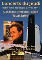 Concert du jeudi : Jeudi Saint_Alpe d'Huez