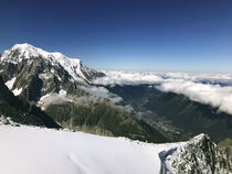 Vue depuis le sommet Grands Montets