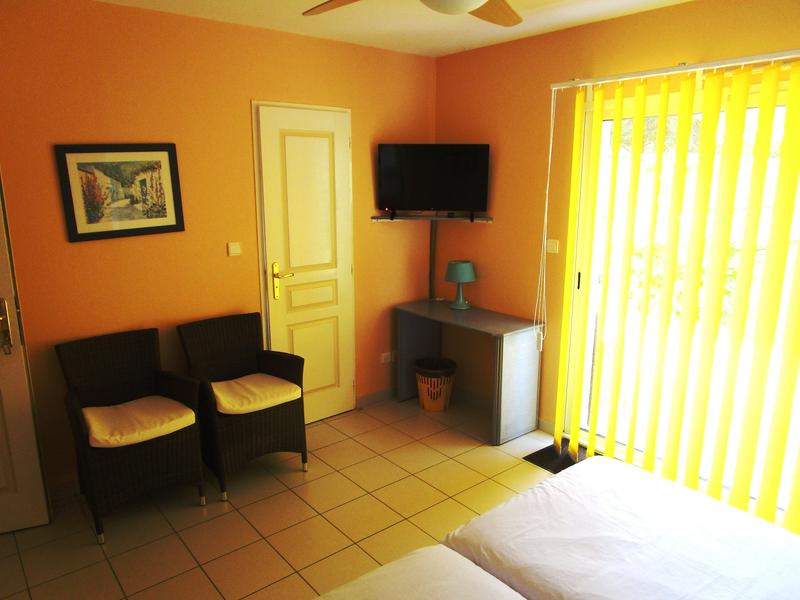chambre grande bleue