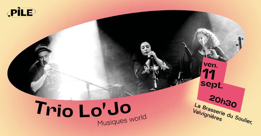Concert de Trio LoJo_Valvignères