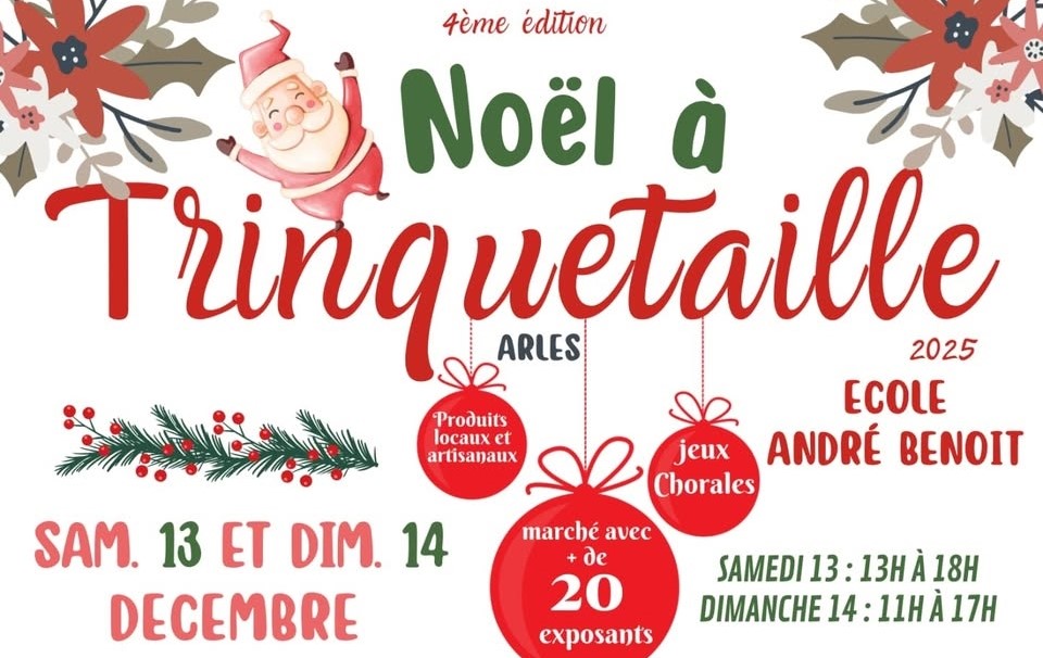 Calend’Arles : Marché de Noël à Trinquetaille