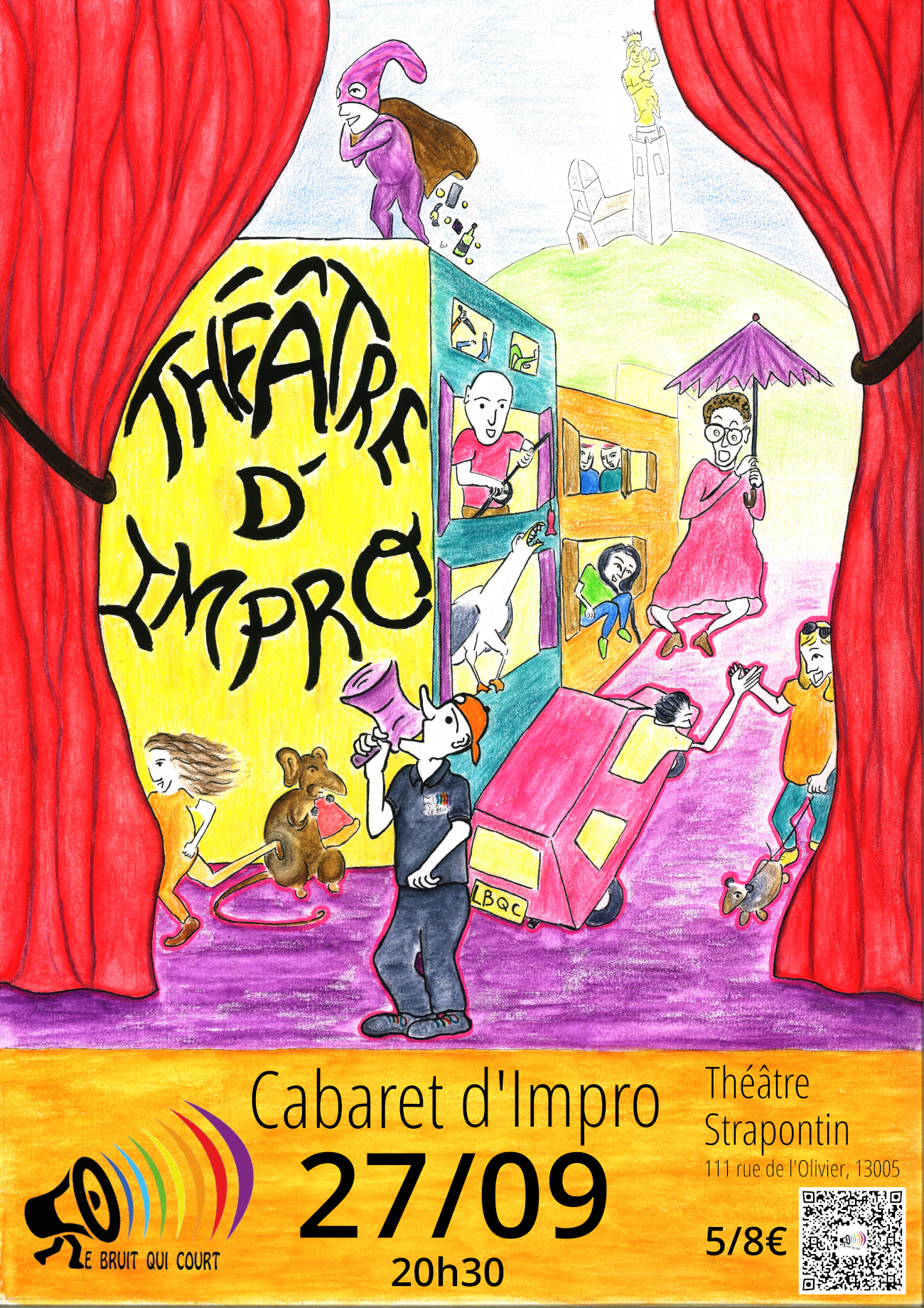 L'Impro qui court au strapontin