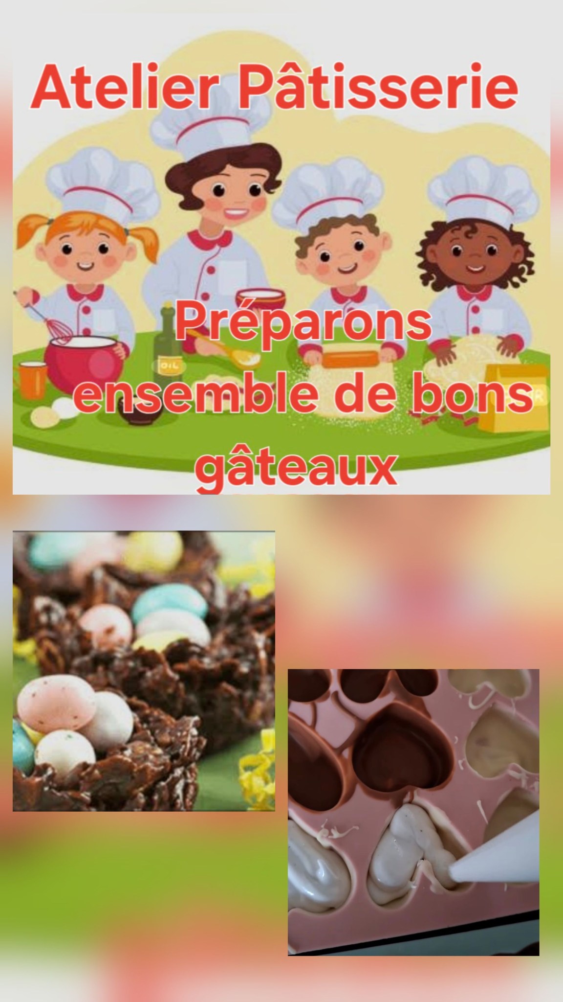 Atelier pâtisserie pour enfants
