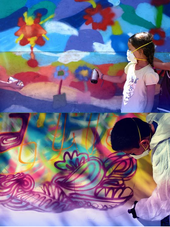 Enkage atelier d'exploration street art