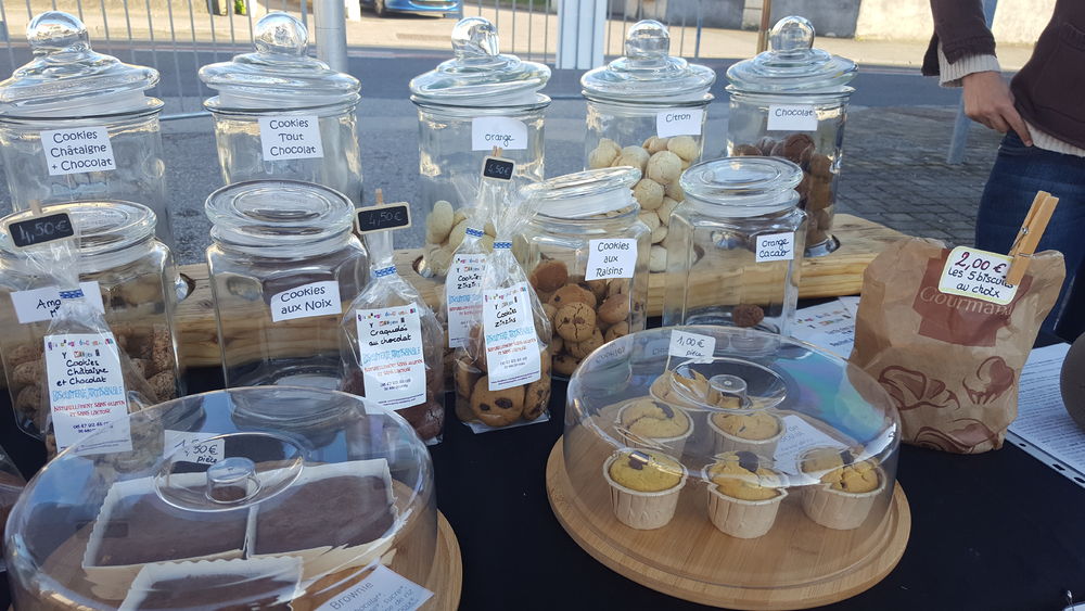 Stand gâteaux artisanaux