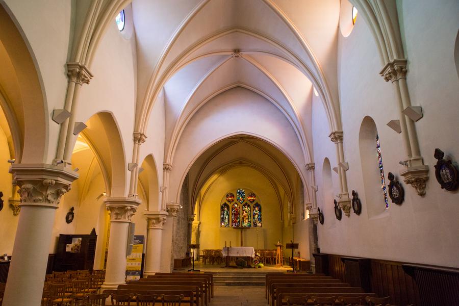 Intérieur église Saint-Rémi 