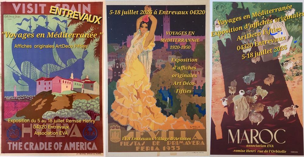 Exhibition of Vintage Tourist Posters