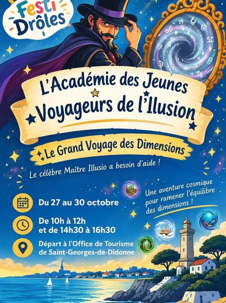 Festi'Drôles : Jeu de piste magique - L’Académie des Jeunes Illusionnistes