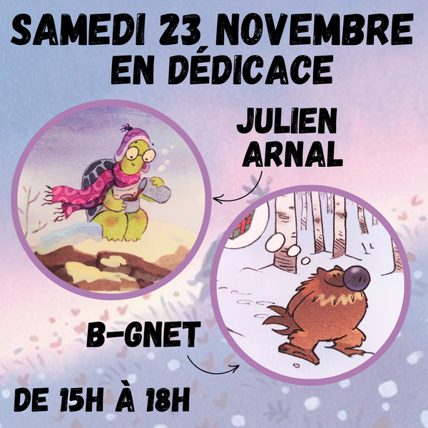 affiche dedicace arnal b-gnet