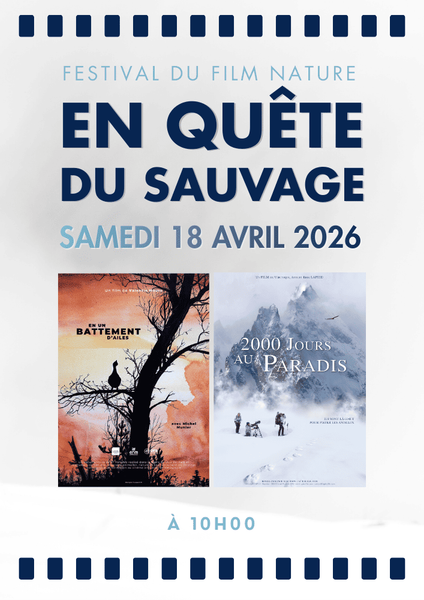 Séance En quête du sauvage - Festival du Film Nature_Saint-Gervais-les-Bains