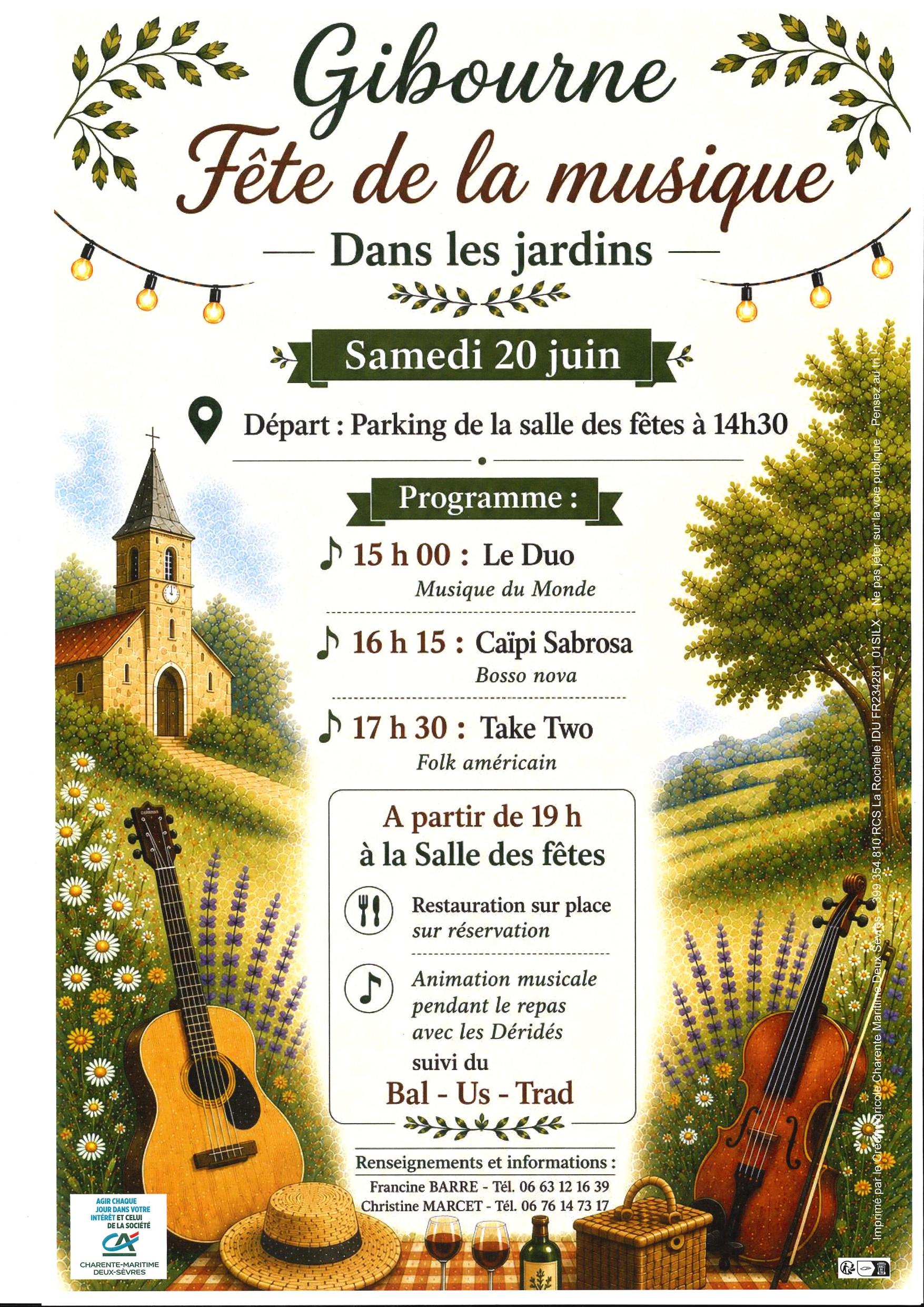 Fête de la Musique dans les jardins