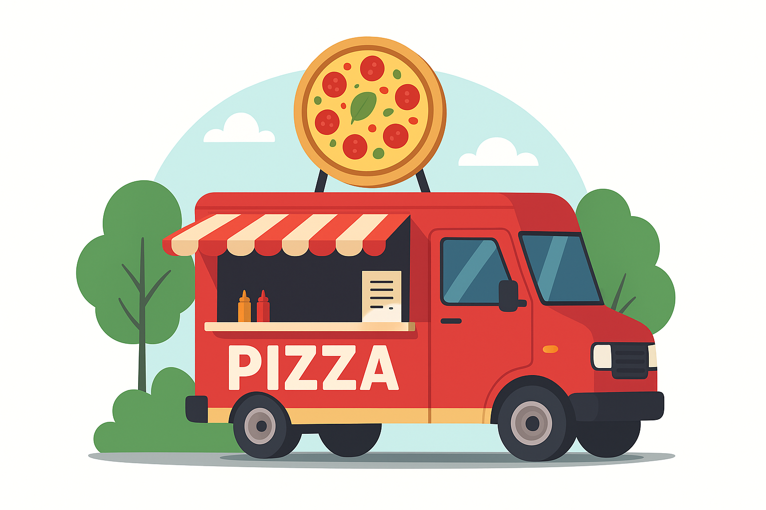 Pizza au feu de bois del Signor Umberto