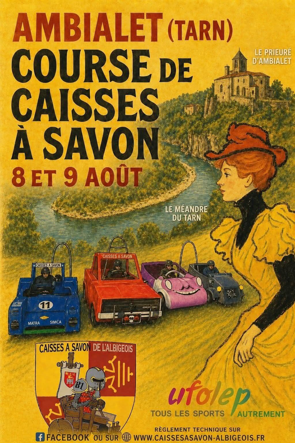 Course de caisse à savon à Ambialet_Ambialet