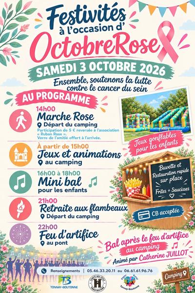 Festivités d'Octobre Rose
