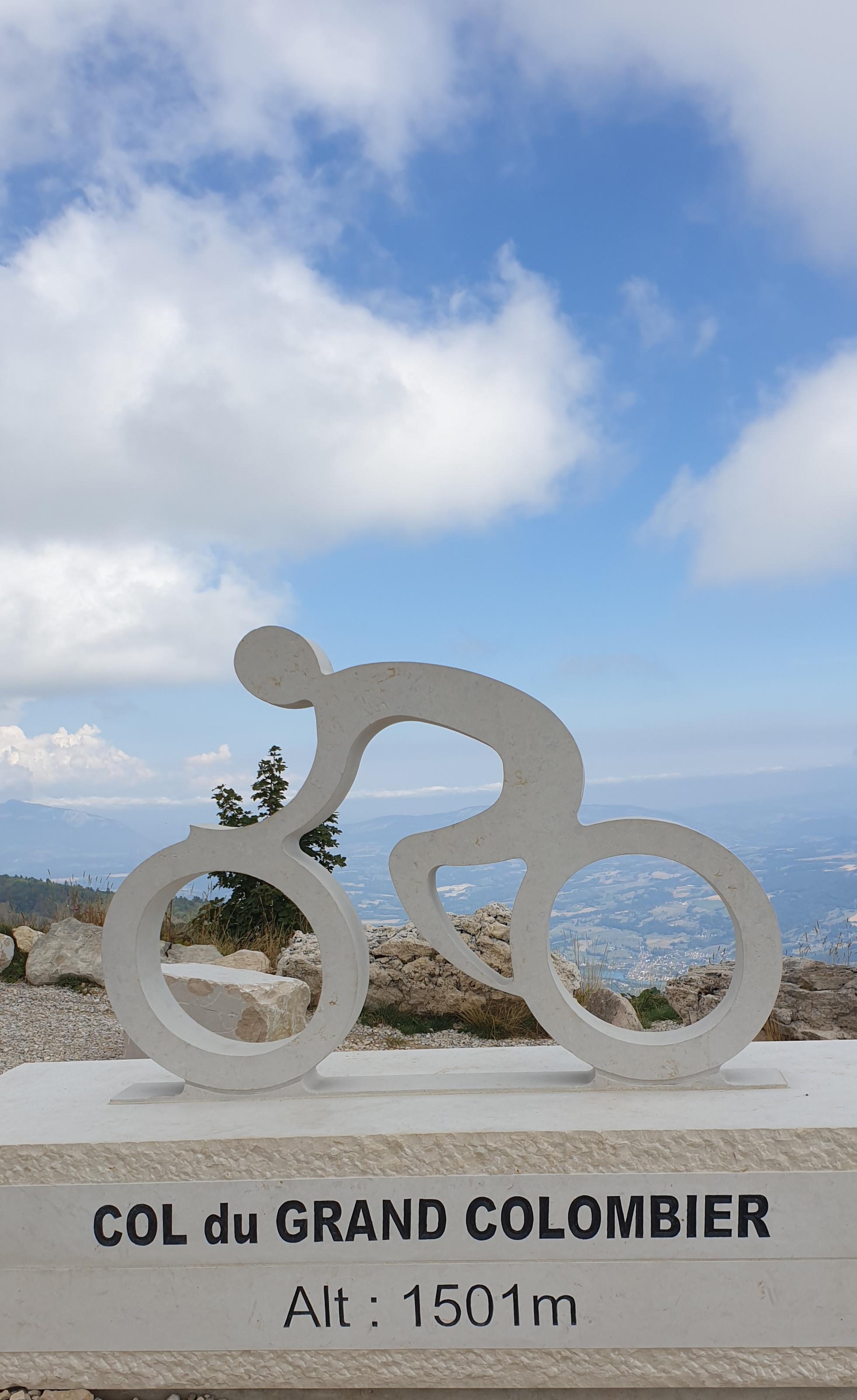 Col du Grand Colombier depuis Champagne en Valromey