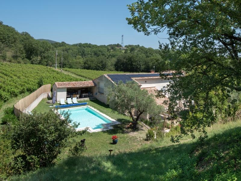 Vue sur la maison 