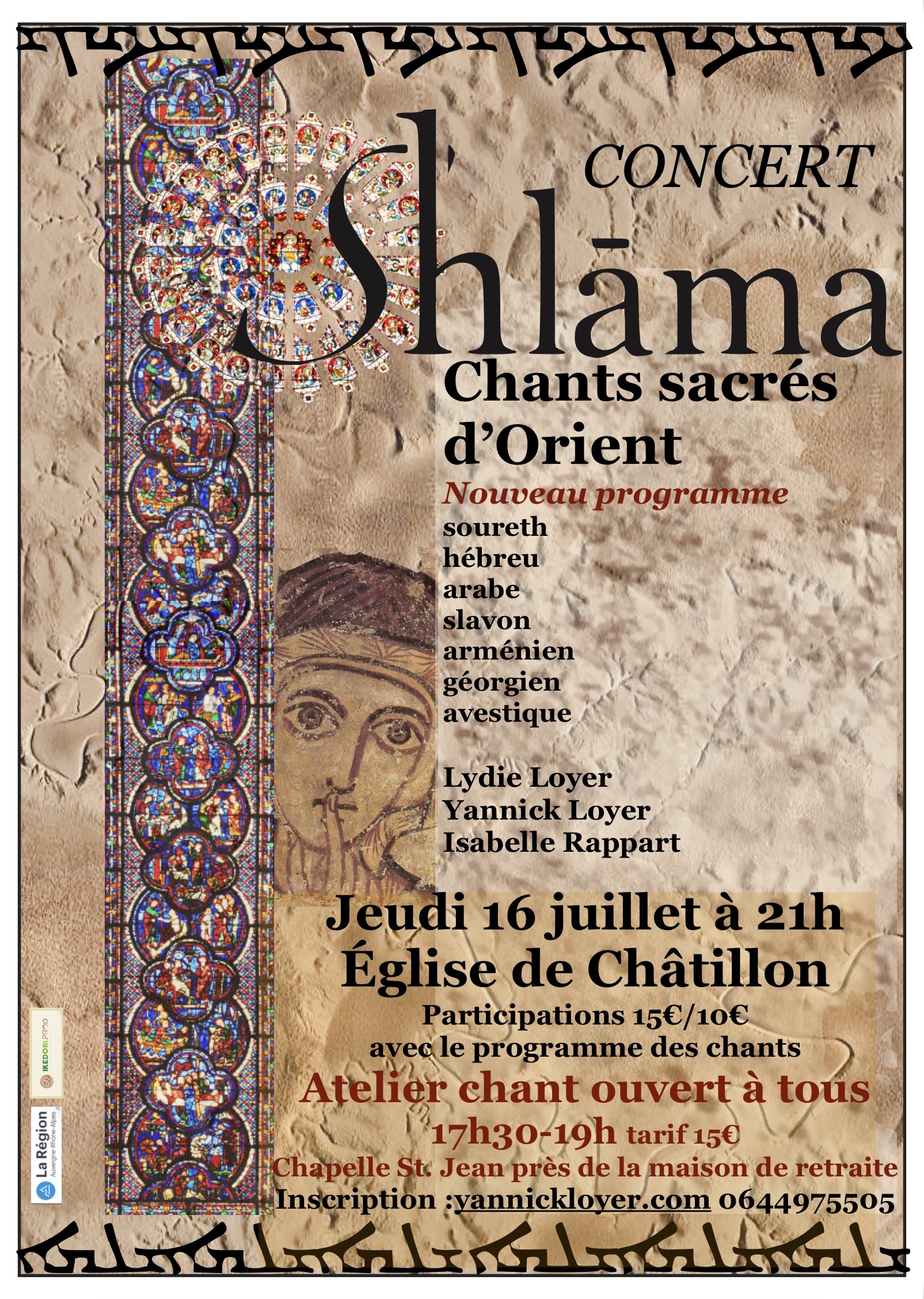 SHLAMA - Concert de chants sacrés d'Orient