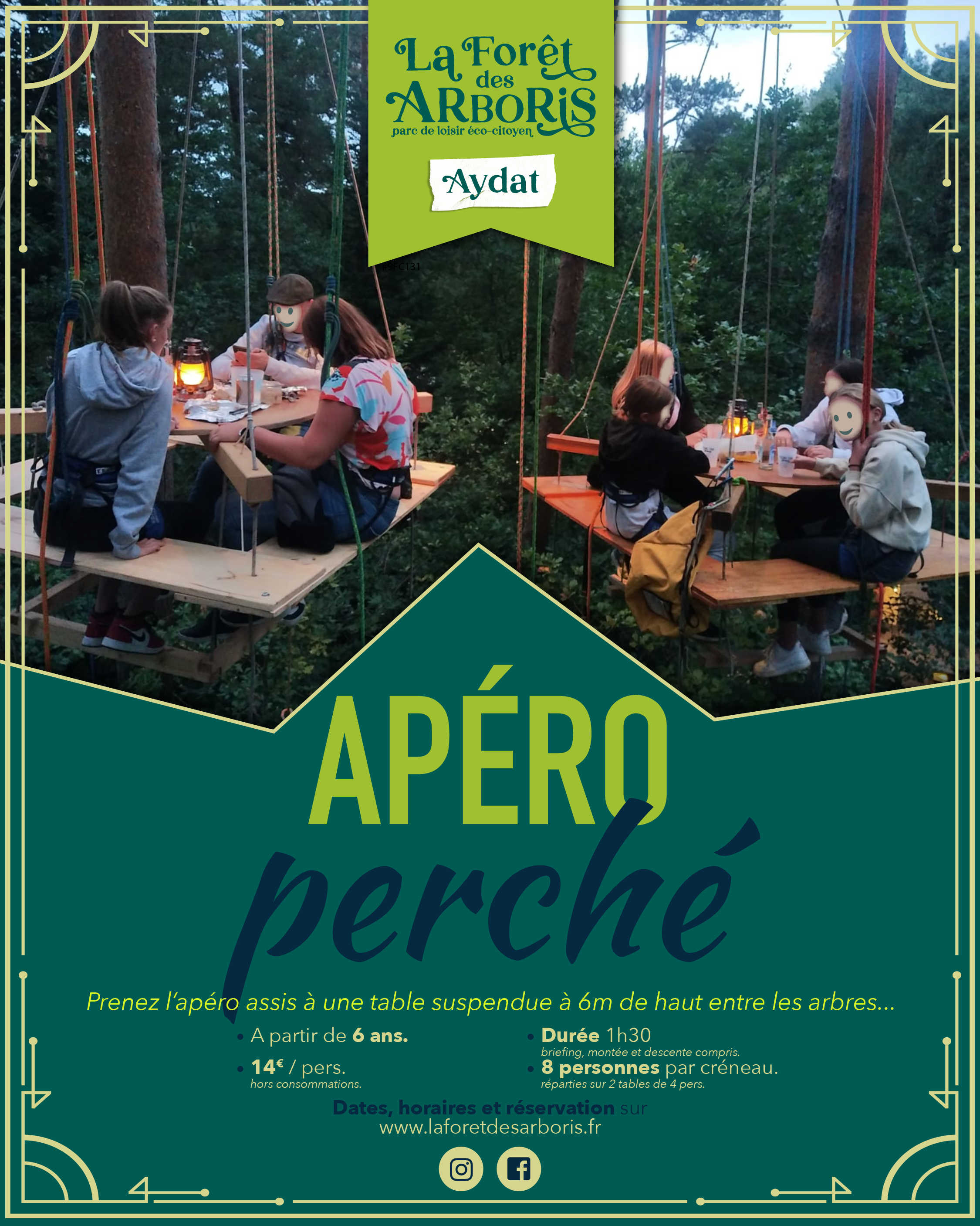 Apéro Perché | La Forêt des Arboris