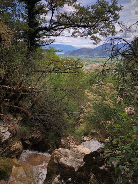 Circuit des cascades de la Magnine à Culoz