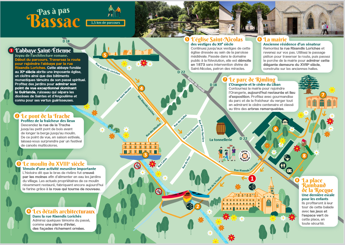 Balade | Pas à pas à Bassac | Villages de Pierres et de Vignes
