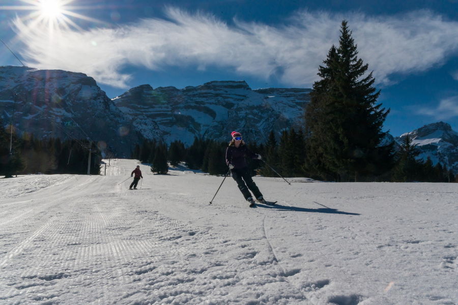 Ski à Mont-Saxonnex