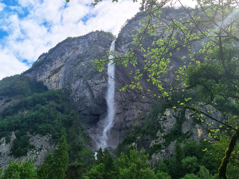 Cascade d'Arpenaz été