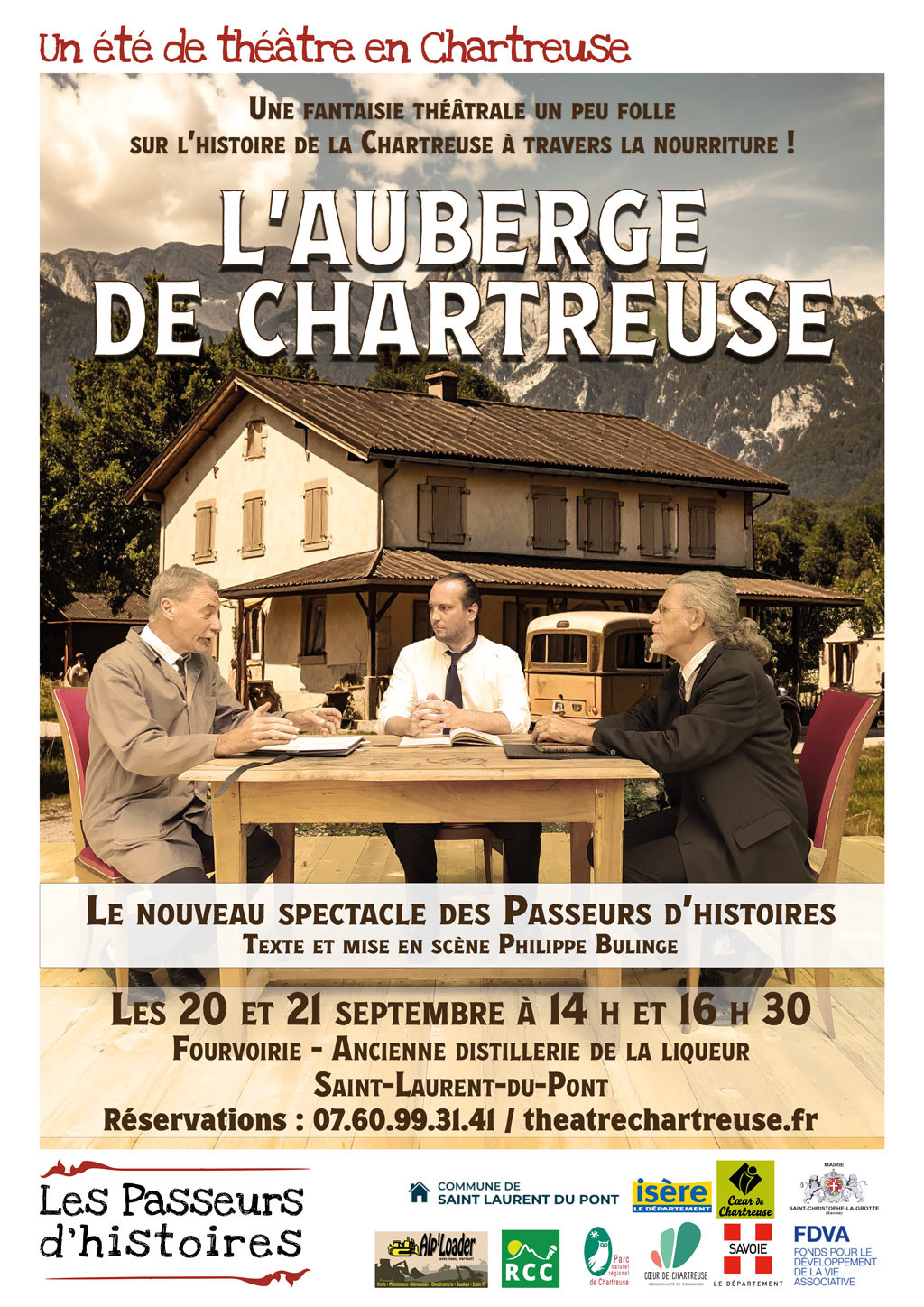 Spectacle "L'auberge de Chartreuse"_Saint-Laurent-du-Pont