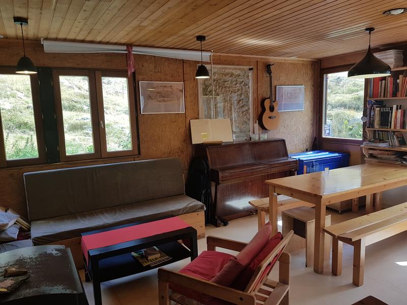 le coin salon et piano