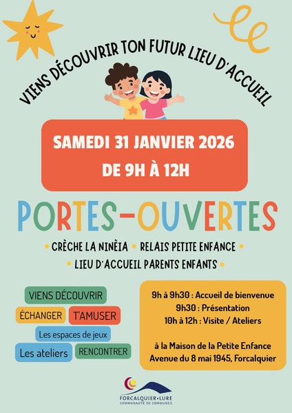Portes-ouvertes Maison de la petite enfance