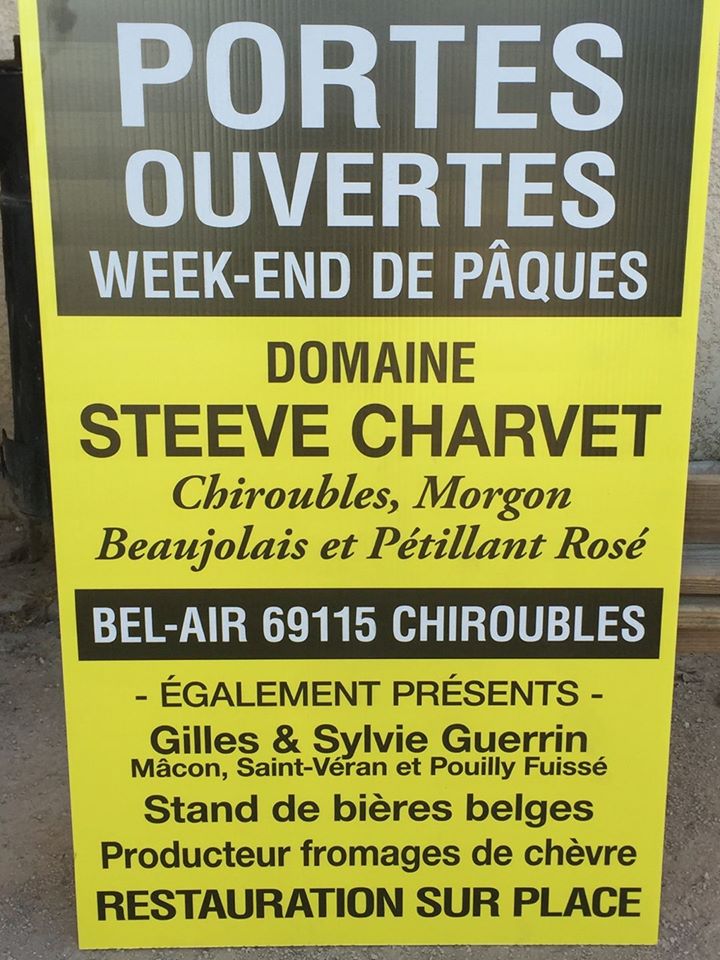 Porte ouverte tous les ans à paque au domaine