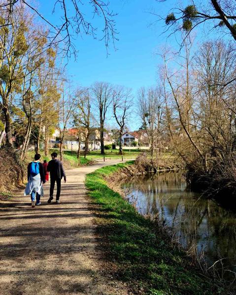Le long de l'Orge à Epinay-sur-Orge
