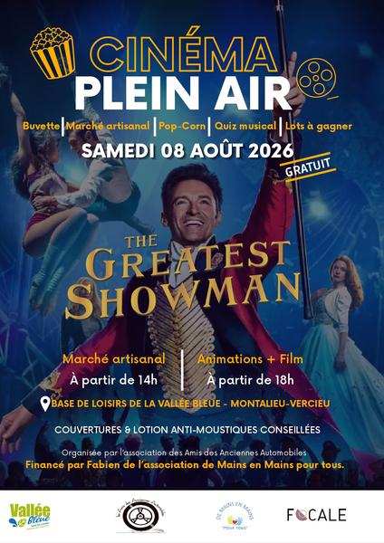 Marché artisanal et cinéma en plein air à la Vallée Bleue