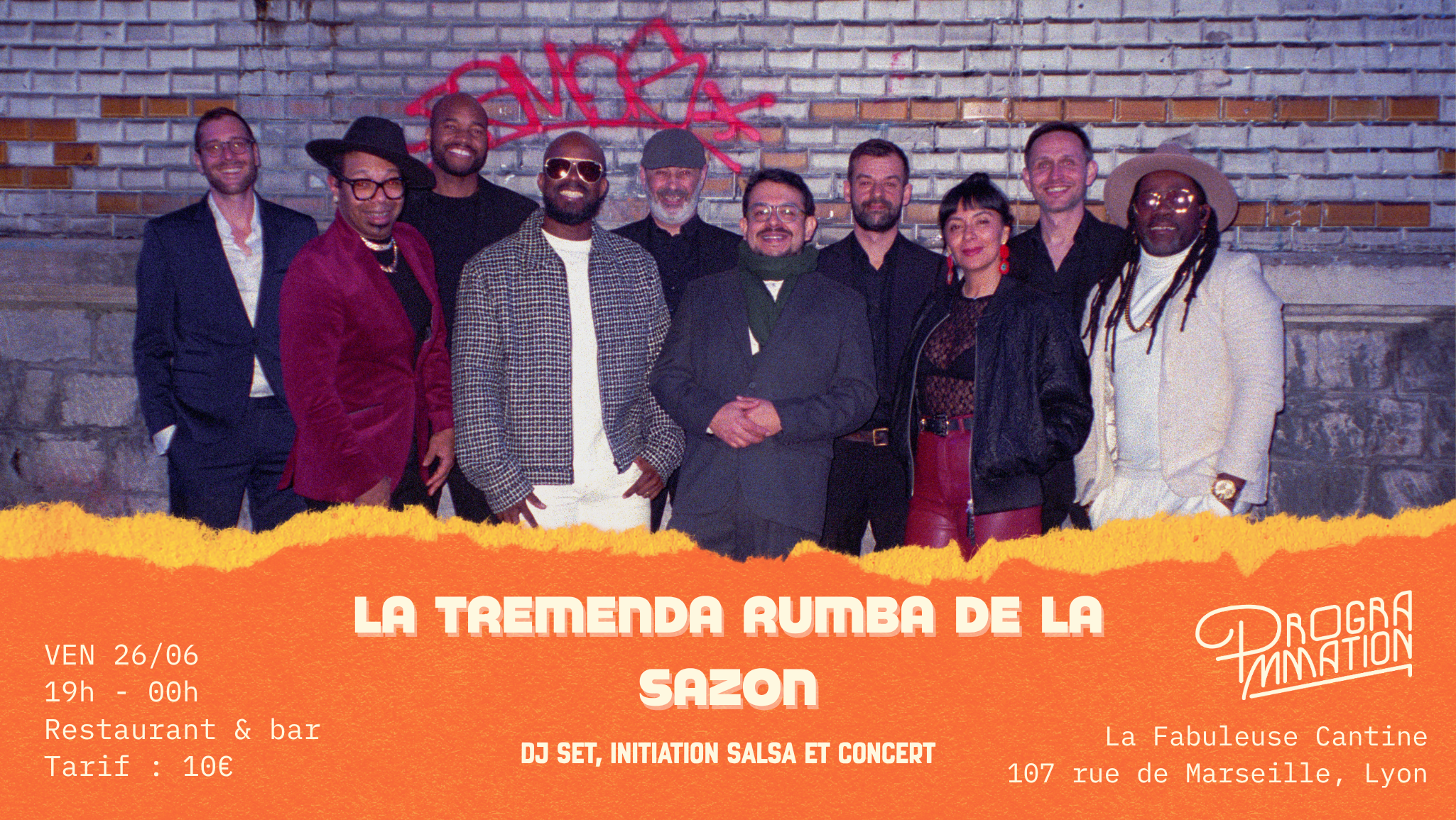 Tremenda Rumba de La Sazòn - Dj Set, initiation salsa & concert