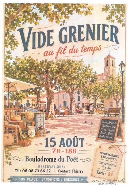 Vide grenier - Au fil du temps