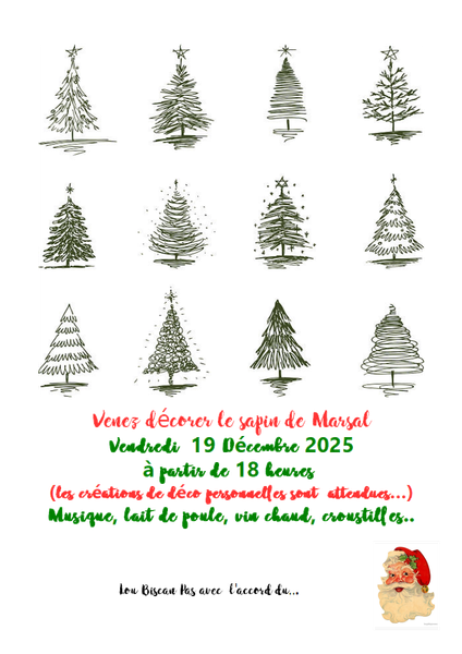 Décoration Sapins de Noël