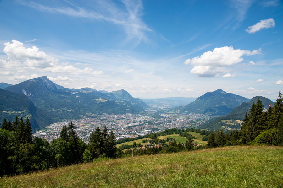 Au sommet du plateau d'Agy